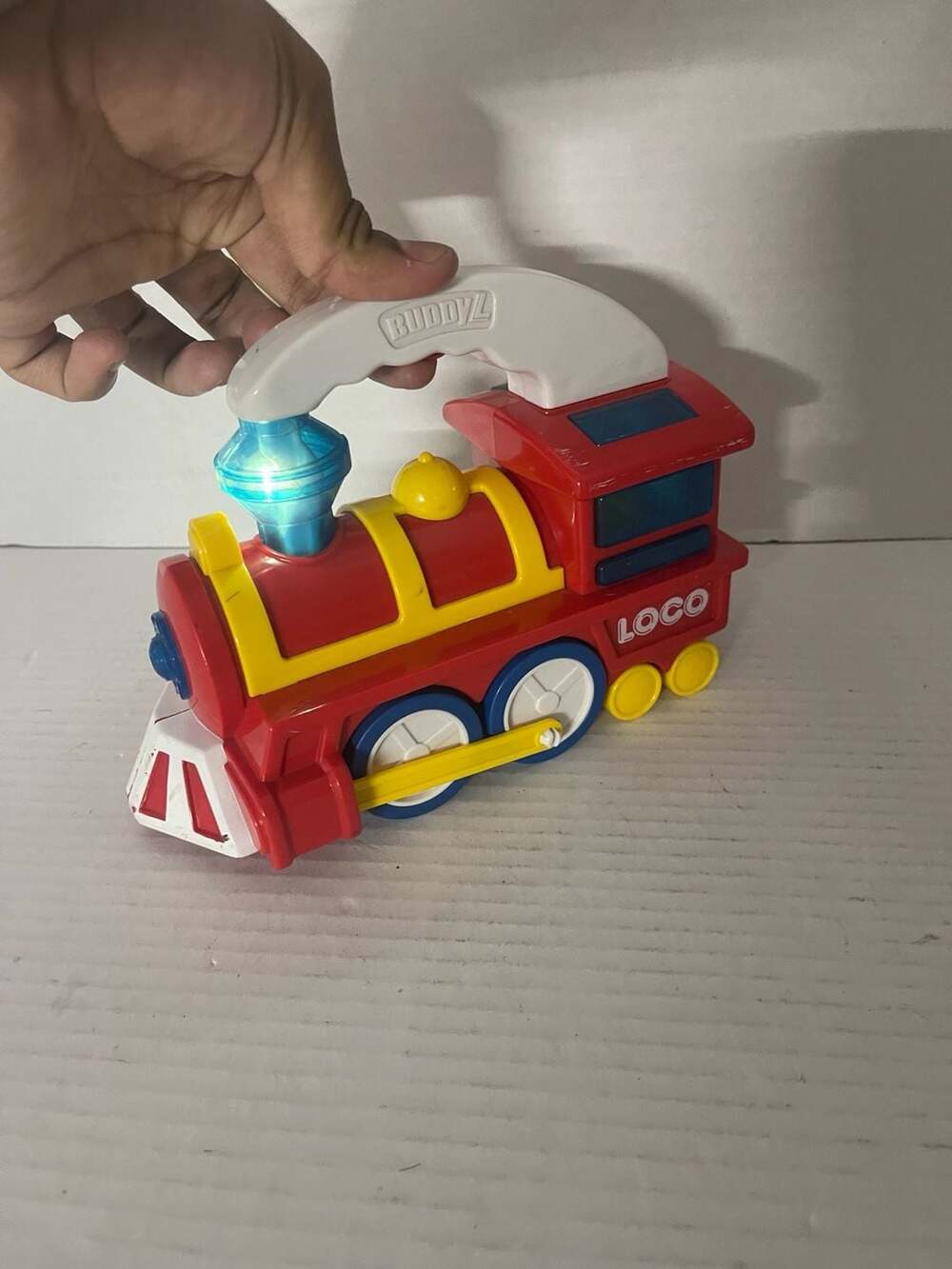 Vintage Buddy L My First Buddy Loco Toy Train Tested Works!